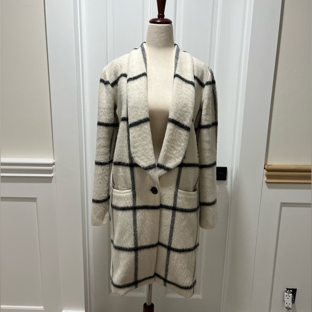 SOLD - Anthropologie elevenses  Wool blend car coat